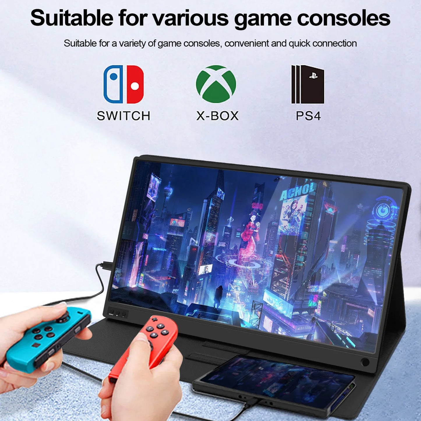 P15A 15.6 Inch 1920*1080 120Hz IPS Gaming Portable Monitor(120Hz)